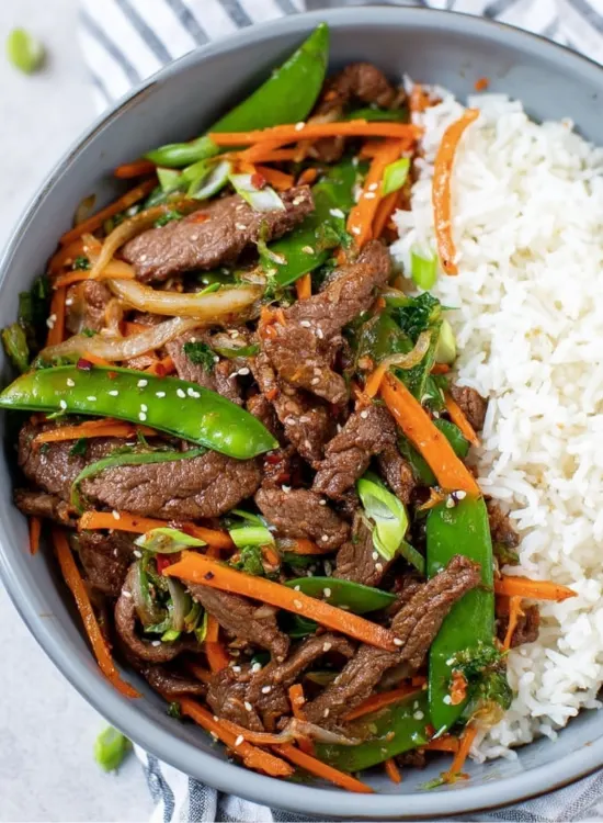 beef stir fry recipe