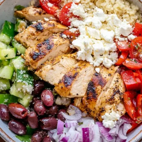 greek chicken bowl recipe