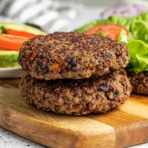 quinoa veggie burger