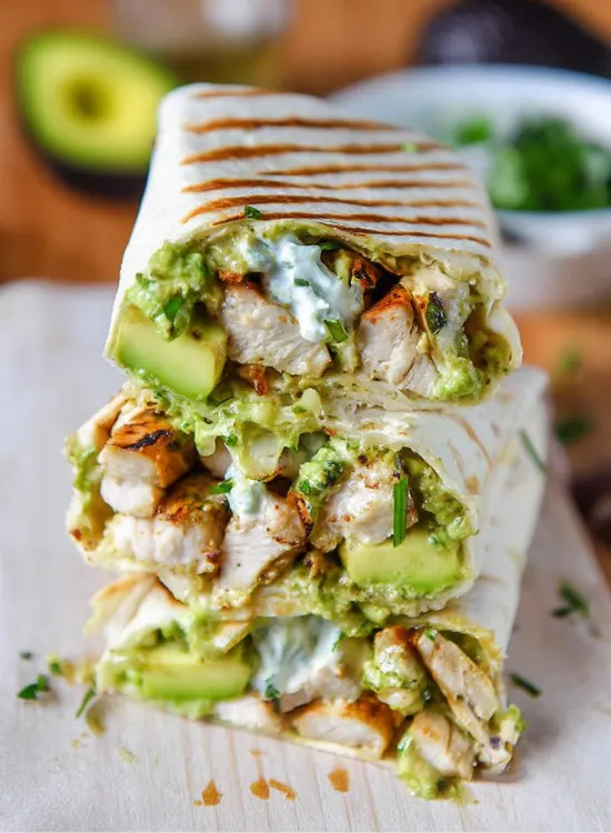 Chicken Avocado Wrap