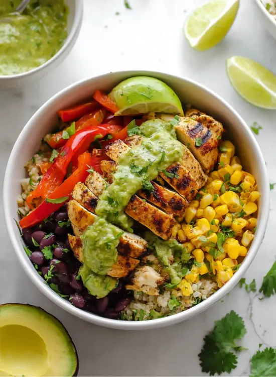 Cilantro Lime Chicken Bowl