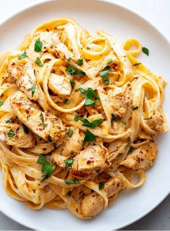 Cowboy Butter Chicken Linguine
