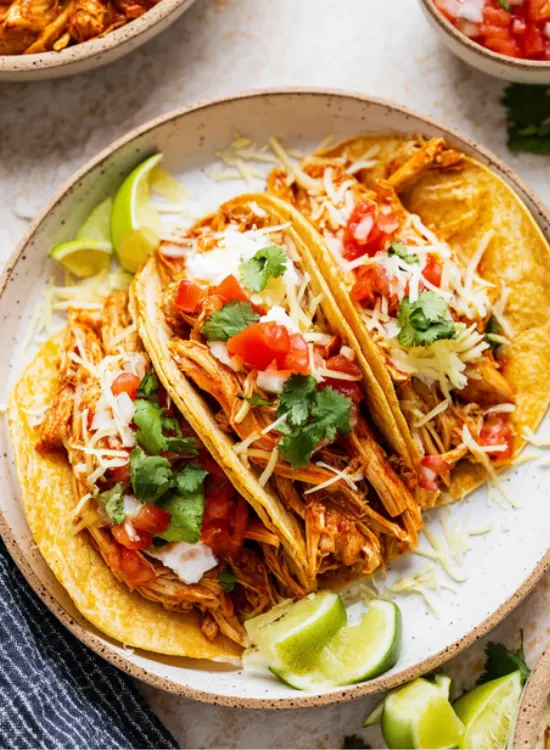 Crockpot Chicken Tacos