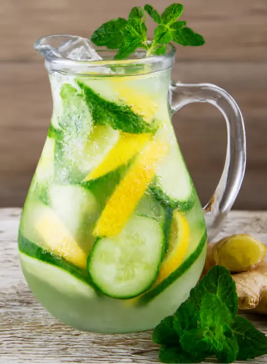 flat belly diet sassy water recipe