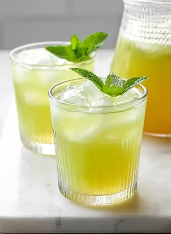 mint iced tea