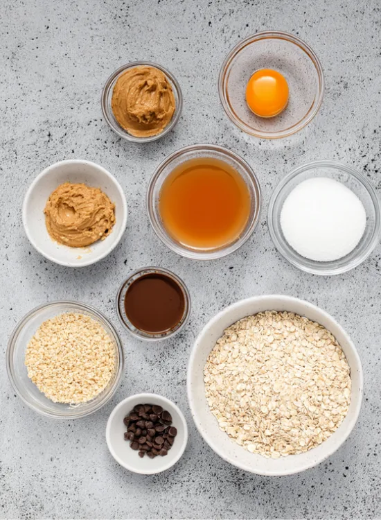 peanut butter and protein cookies