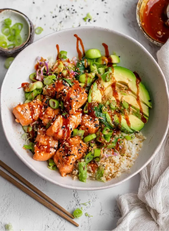 sriracha honey salmon