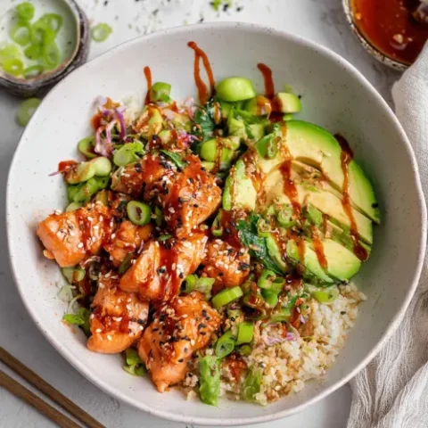 sriracha salmon