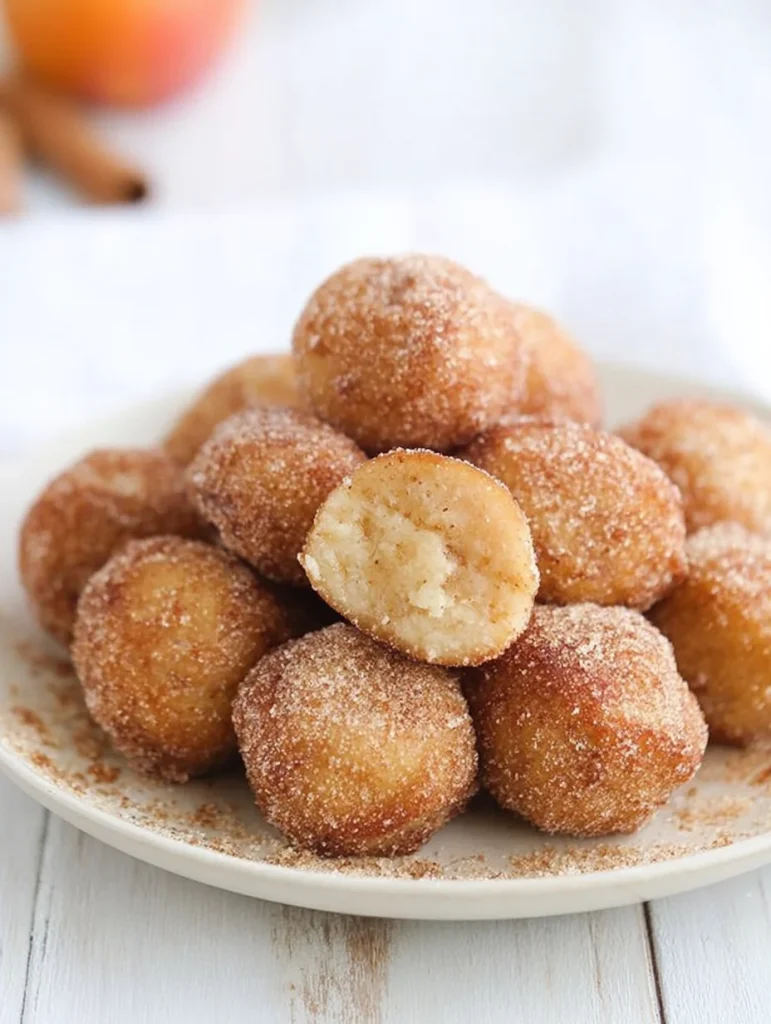 3 Ingredients Banana Donut Holes.