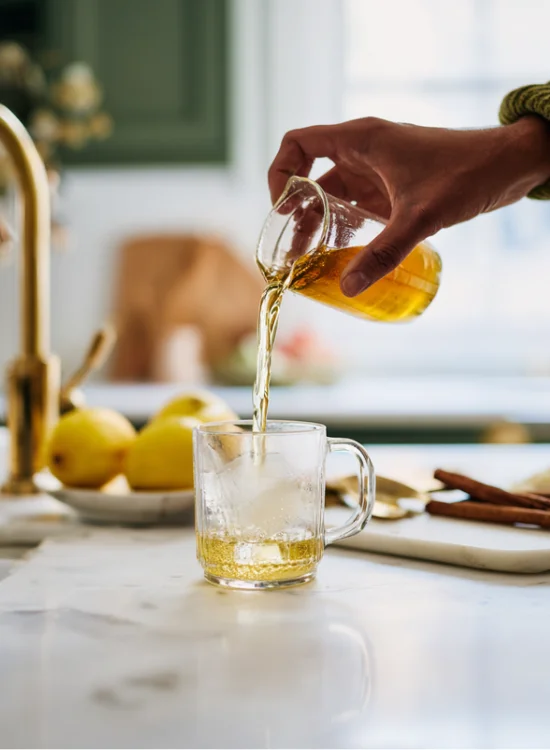 7-second ice water hack apple cider vinegar