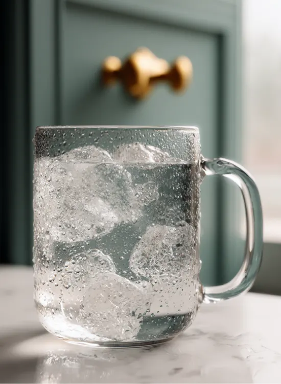 7 second ice water hack with baking soda