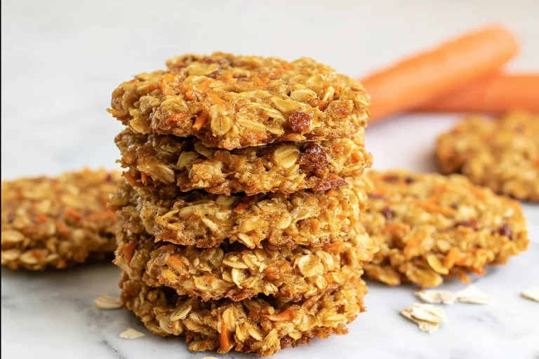 Carrot Cake Oatmeal Cookies