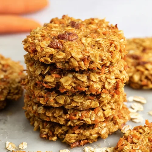Carrot Cake Oatmeal Cookies