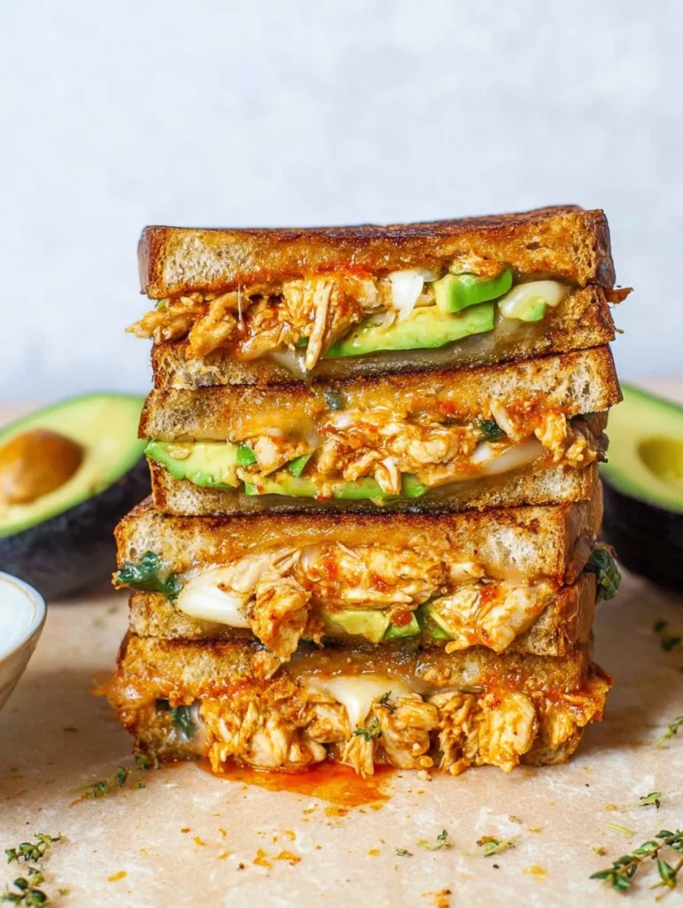 Chicken Avocado Melt Sandwich