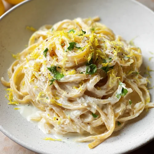 Creamy Lemon Pasta