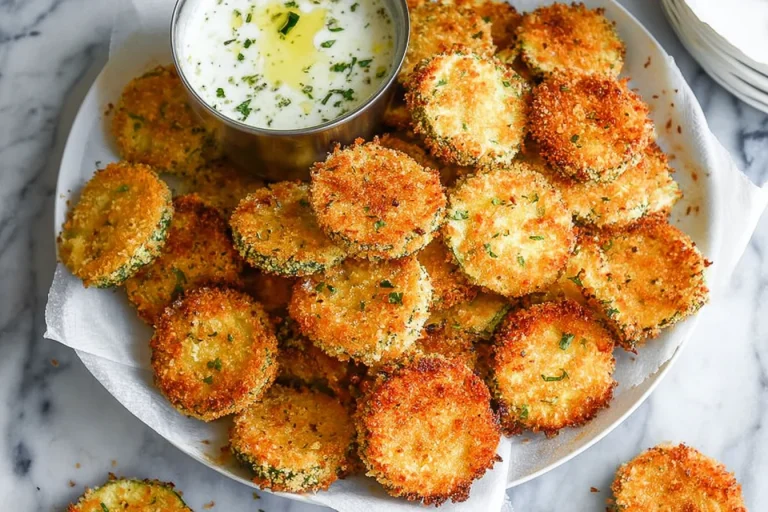 Crispy Baked Parmesan Zucchini