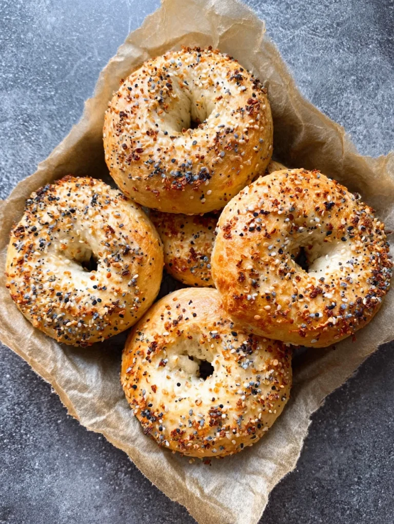 Fluffy & Healthy Greek Yogurt Bagels