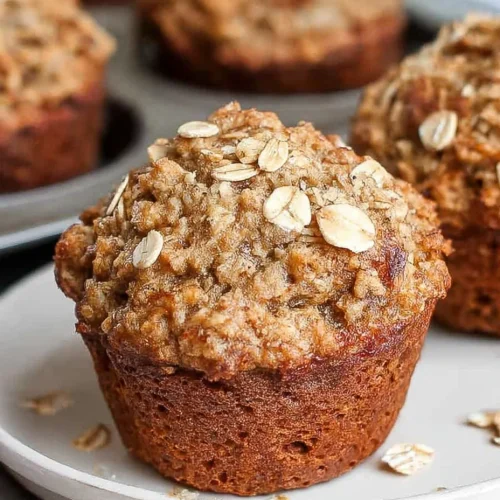 Banana Oatmeal Muffins