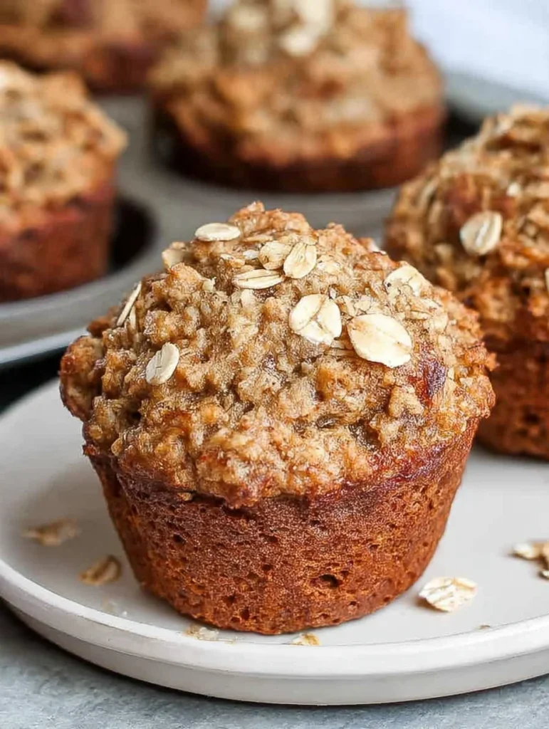 Banana Oatmeal Muffins