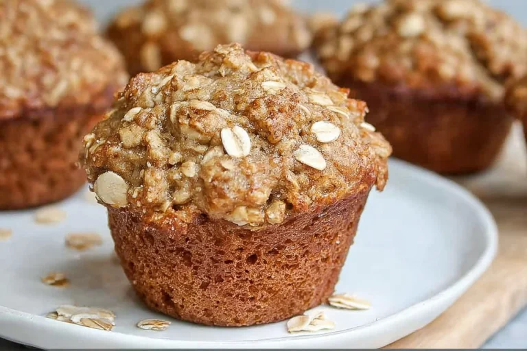 Banana Oatmeal Muffins
