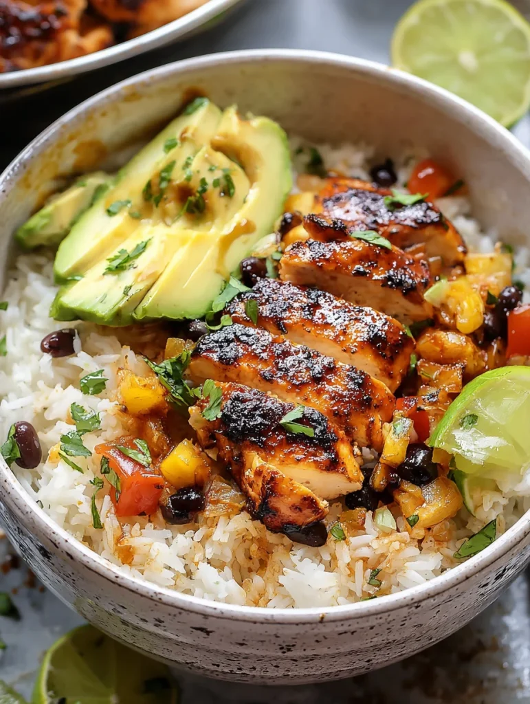 Honey Chipotle Chicken Rice