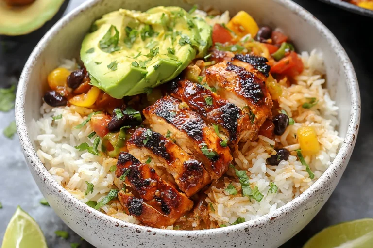 Honey Chipotle Chicken Rice