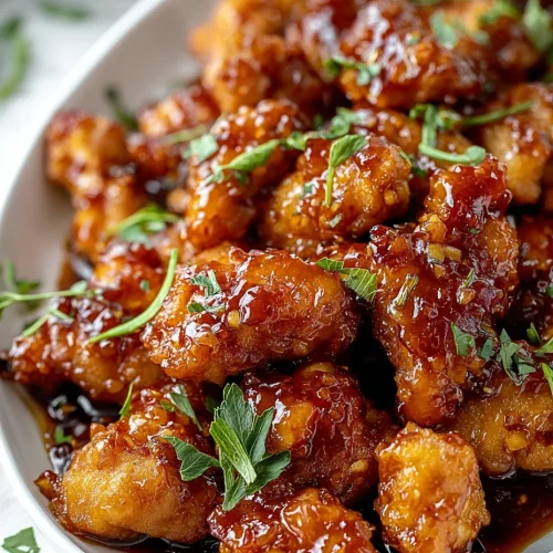Honey Garlic Chicken