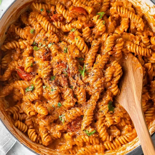 One Pan Creamy Tomato Pasta