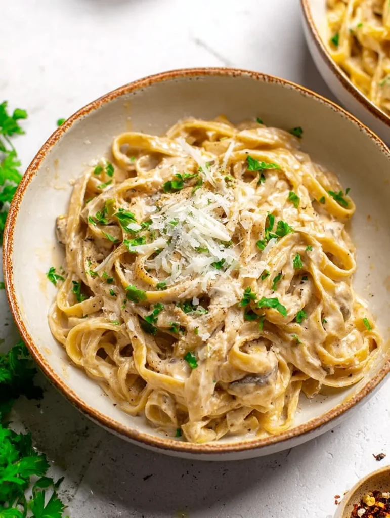 One Pot Creamy Garlic Pasta