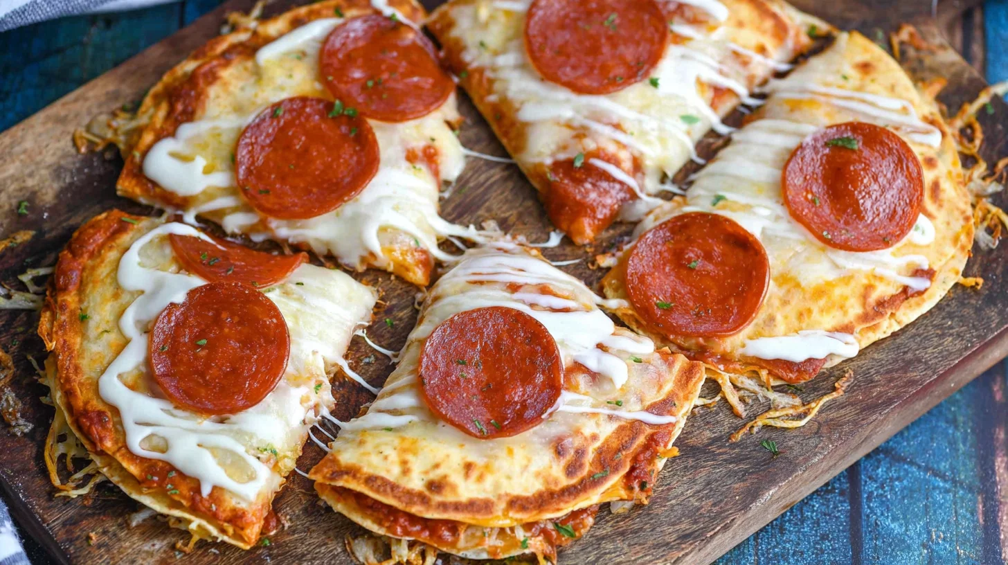 Pepperoni Pizzadillas