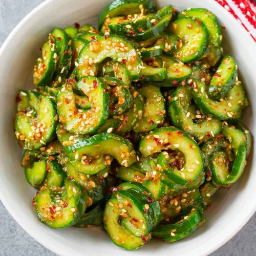 Spicy Cucumber Salad