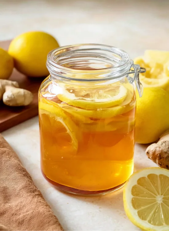 fermented lemon and ginger side effects
