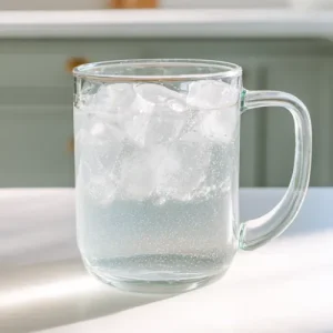 ice water hack with baking soda