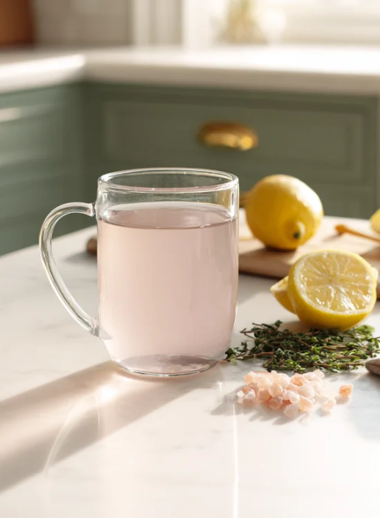 recipe for pink salt trick for weight loss