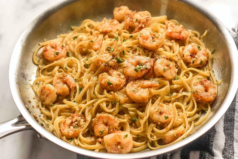 Garlic Shrimp Pasta