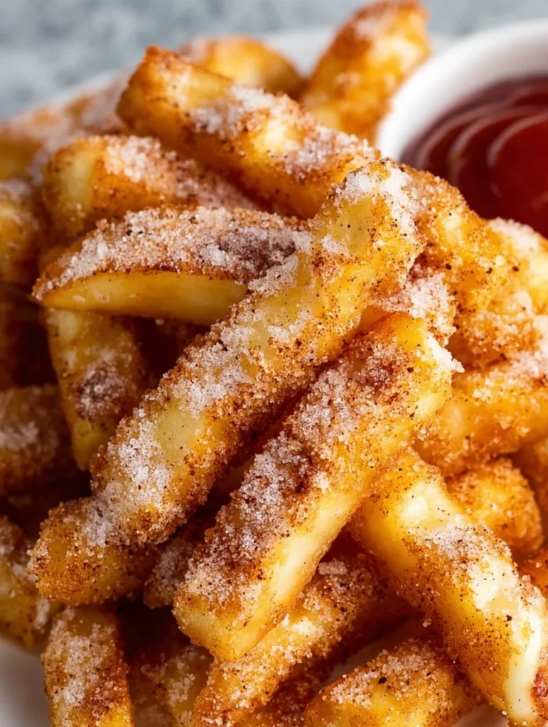 Air Fryer Apple Fries