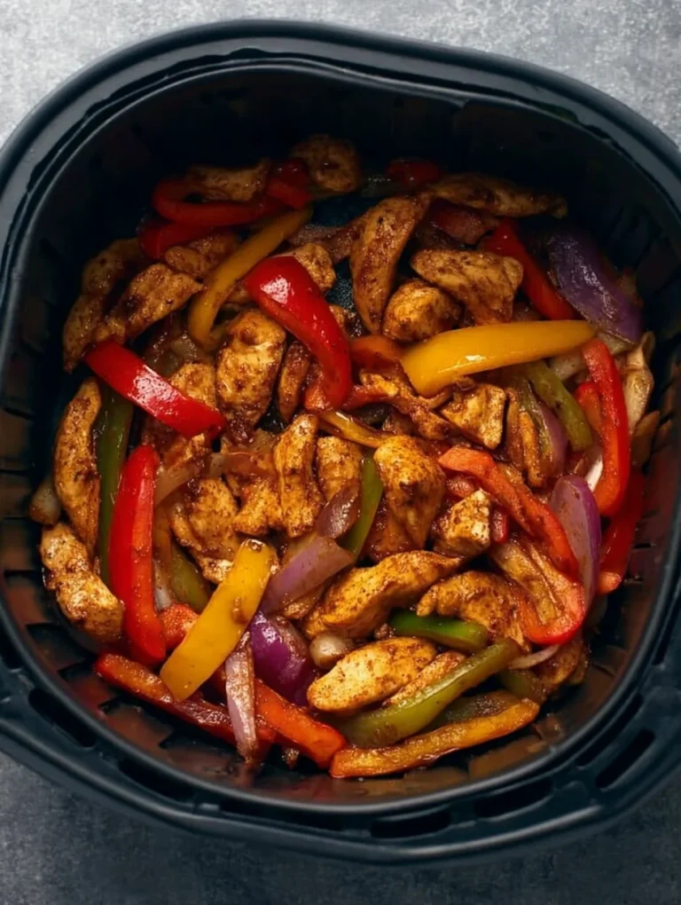 Air Fryer Chicken Fajitas