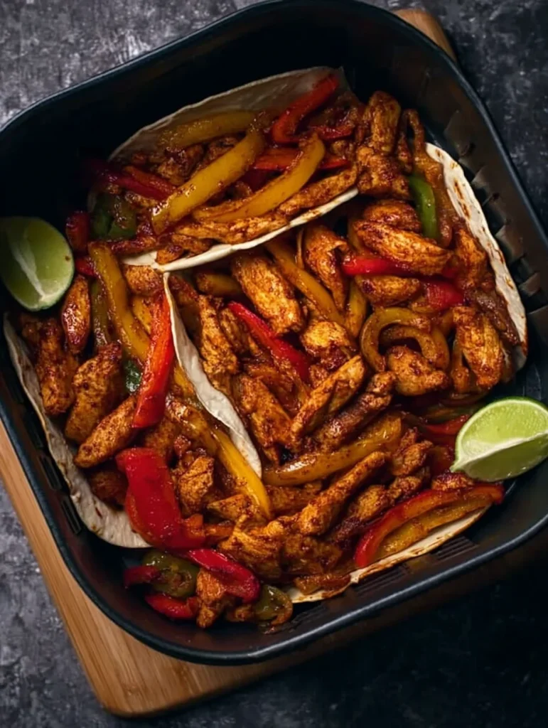 Air Fryer Chicken Fajitas