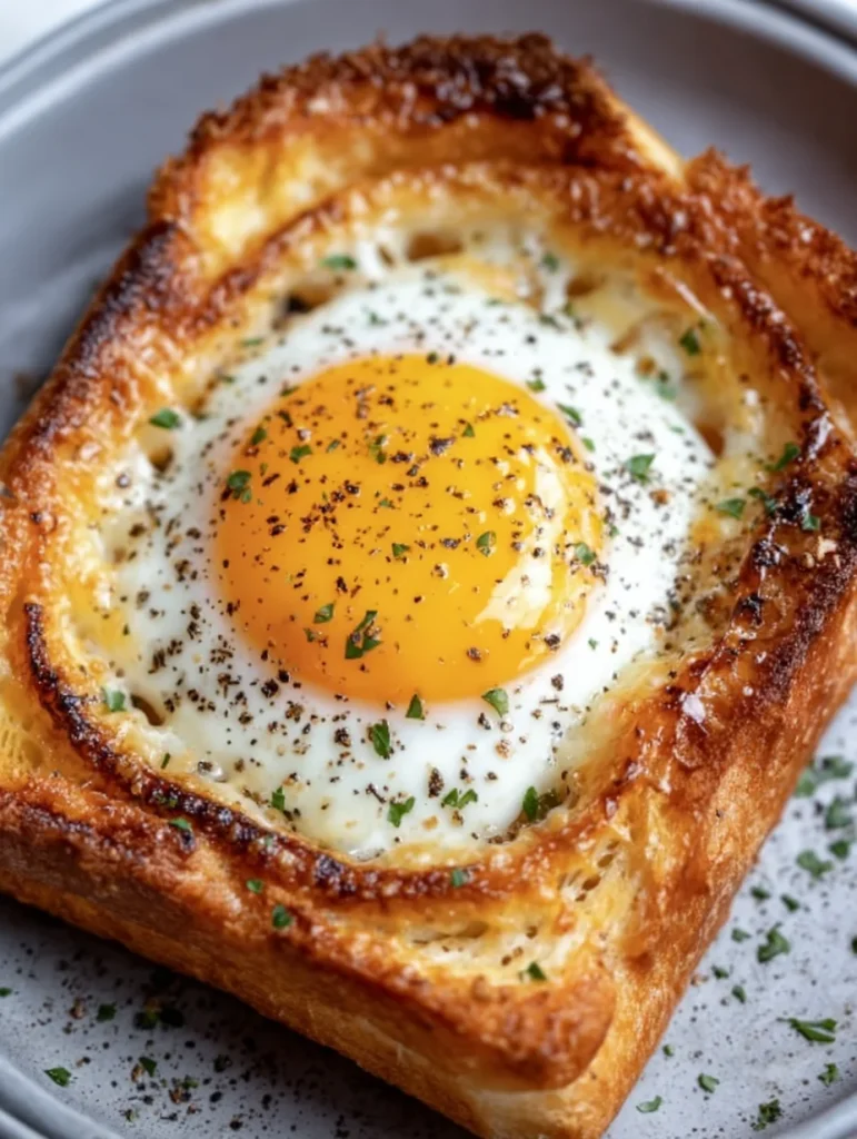 Air Fryer Egg and Cheese Toast