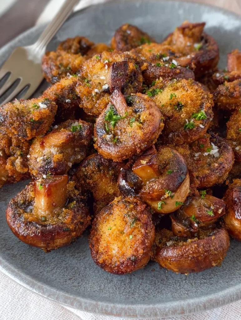 Air Fryer Mushrooms