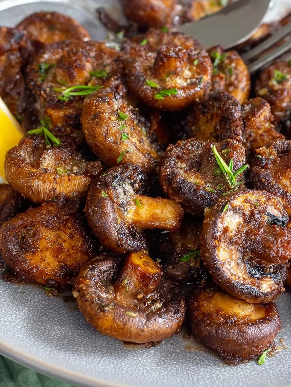Air Fryer Mushrooms
