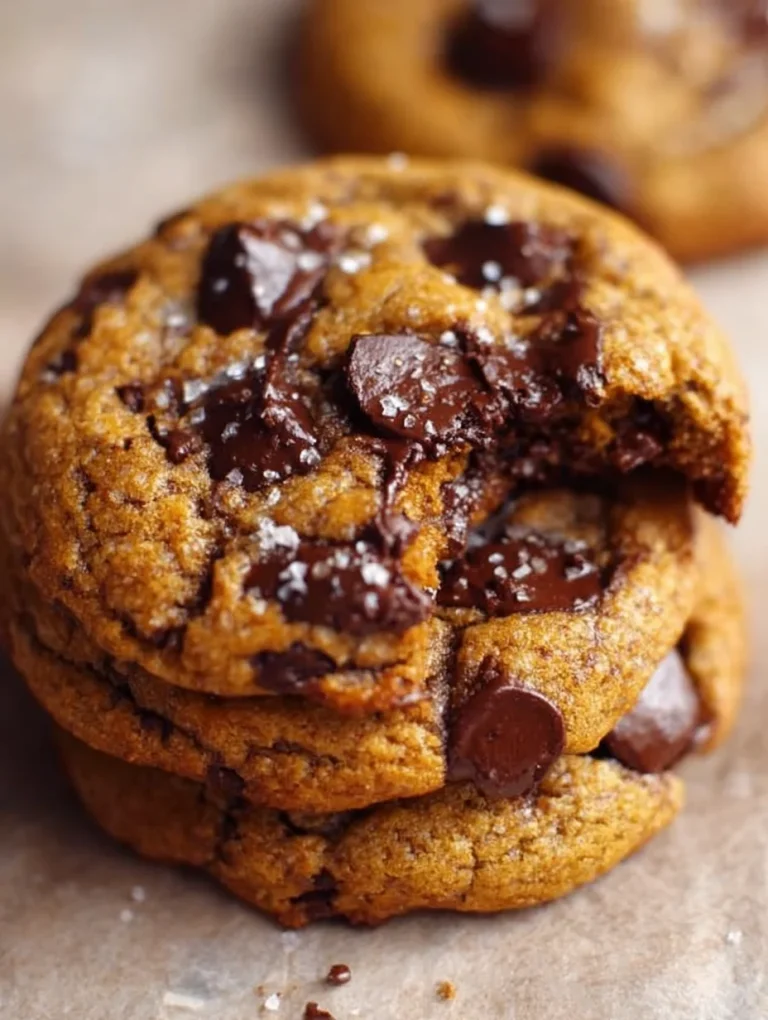 Chewy Pumpkin Chocolate Chip Cookies