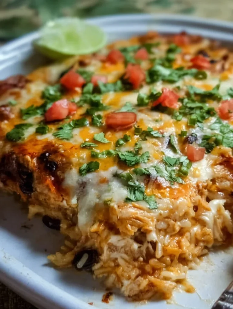 Chicken Burrito Casserole