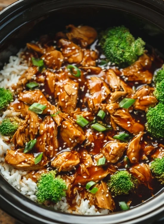 Dump and Go Crockpot Teriyaki Chicken