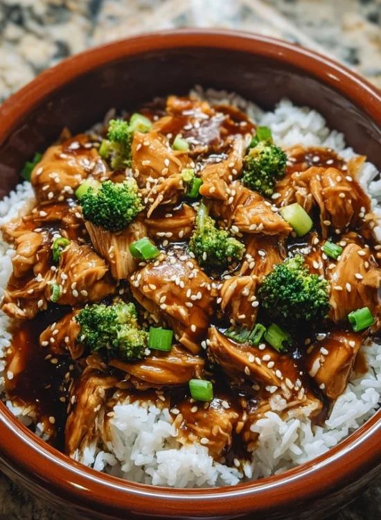 Dump and Go Crockpot Teriyaki Chicken