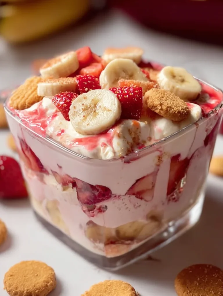 Strawberry Banana Pudding Dream