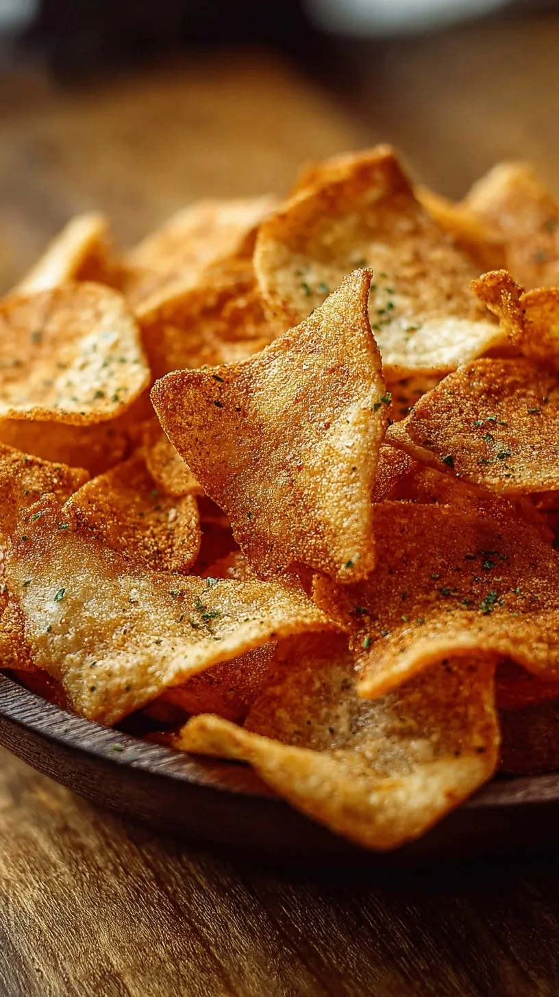 Golden brown crispy cottage cheese chips arranged on a baking sheet with herbs